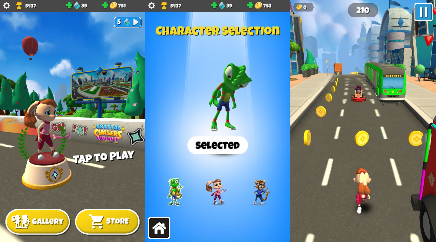 Crystal Chasers Infinite screenshot 1